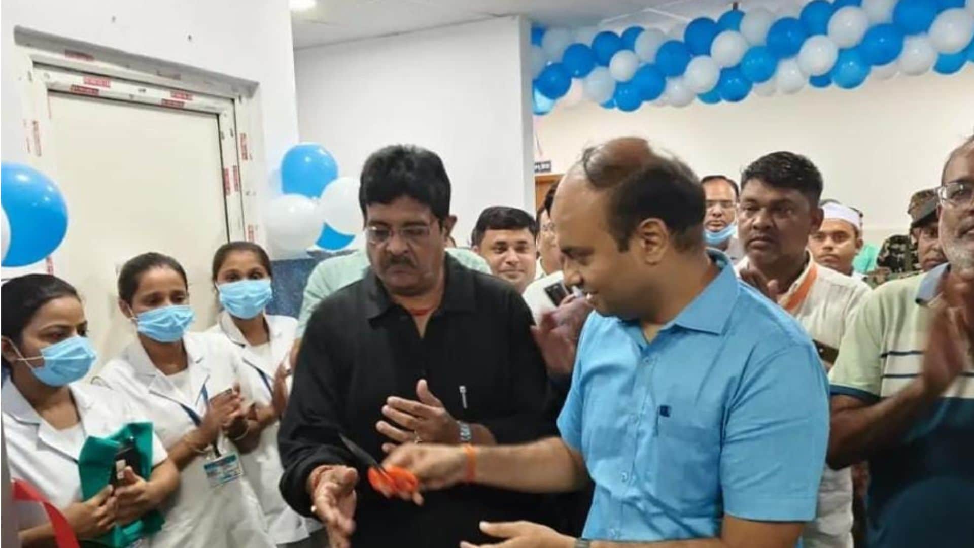 आईसीयू का उद्घाटन