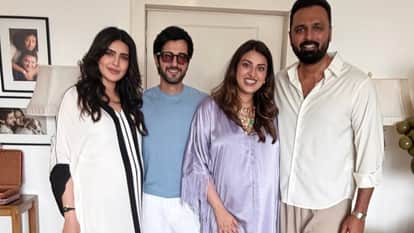 Karishma Tanna Shares working out during pregnancy shares Photos flaunting Baby Bump says Life lately