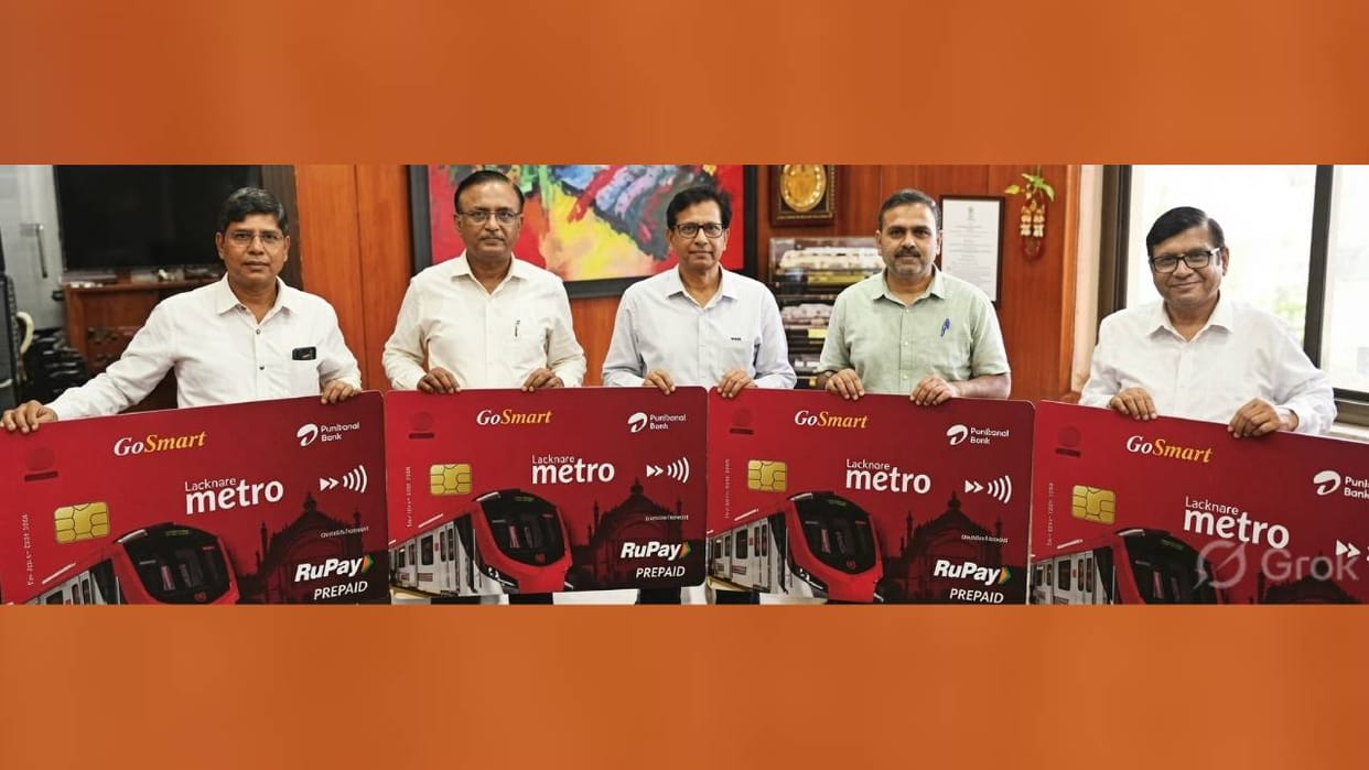 Lucknow Metro has launched the National Common Mobility Card