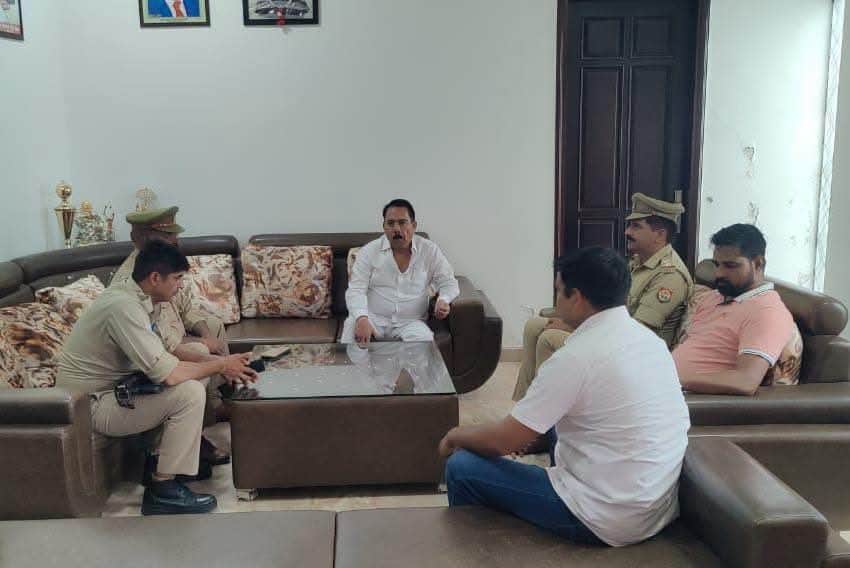 Meerut: Former MLA Yogesh Verma Detained At Home Before Joining Paper Leak Protest In Delhi