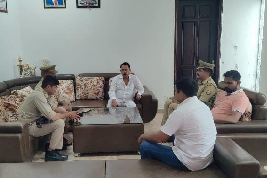 Meerut: Former MLA Yogesh Verma Detained At Home Before Joining Paper Leak Protest In Delhi