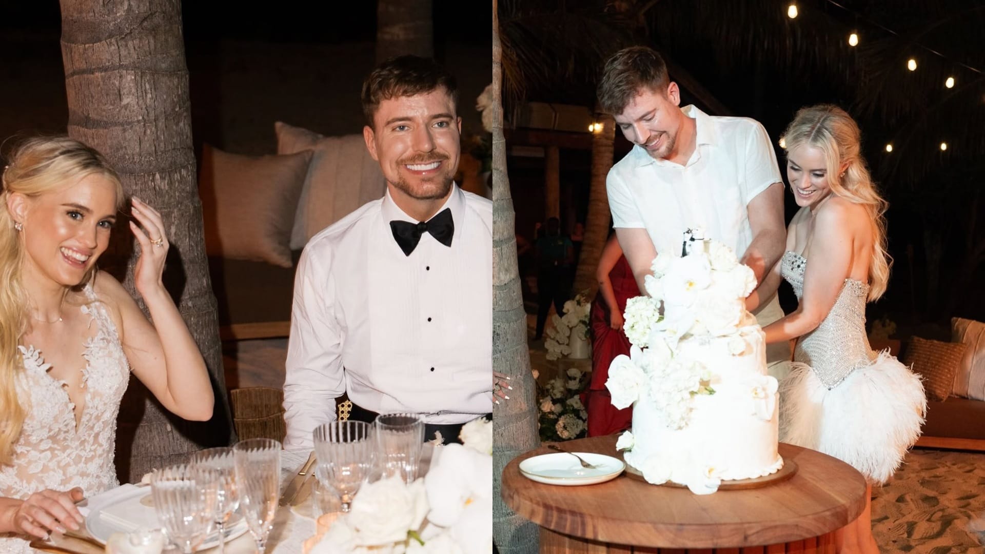 MrBeast gets married to Thea Booysen shares first pics from wedding says I found MrsBeast