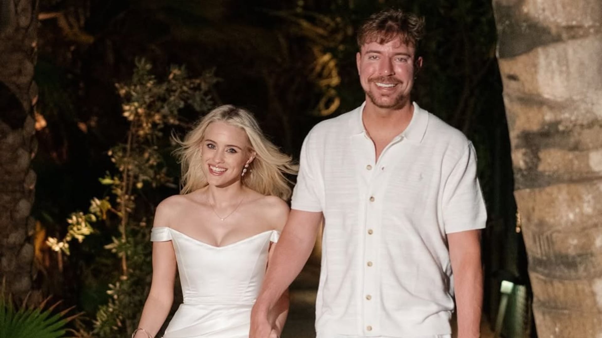 MrBeast gets married to Thea Booysen shares first pics from wedding says I found MrsBeast