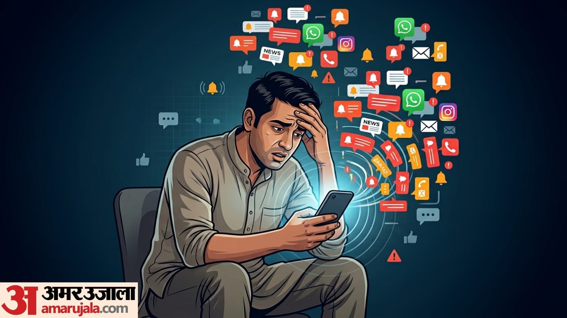world brain day 2026 how mobile notifications impact brain in hindi