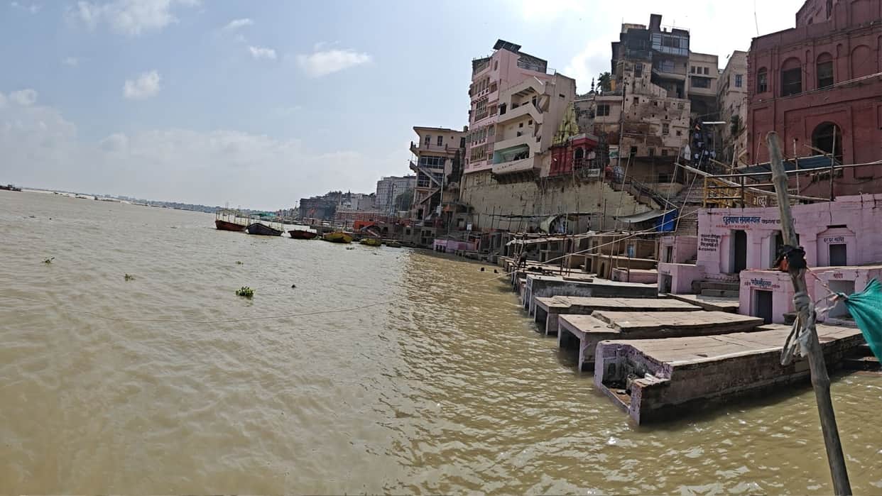 Varanasi Weather update 17 mm of rain fell in 12 hours three times less than Yellow Alert threshold