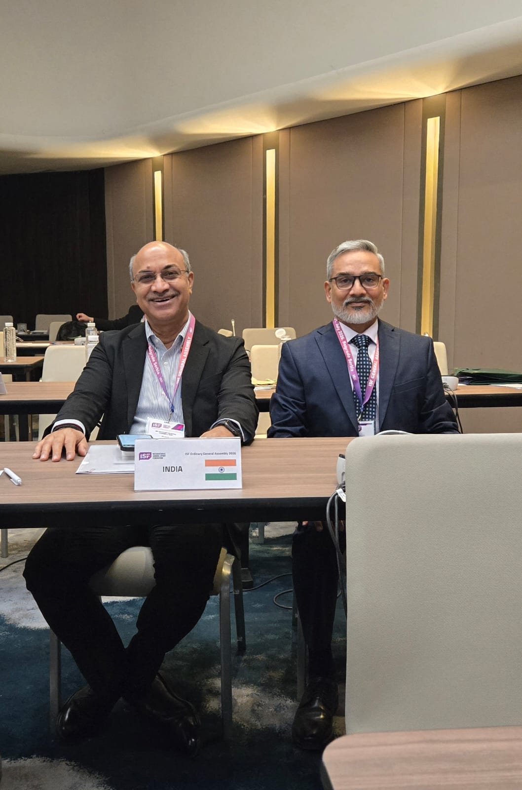 UP: India's dominance in international sports administration, SGFI President Deepak Kumar elected to the ISF e