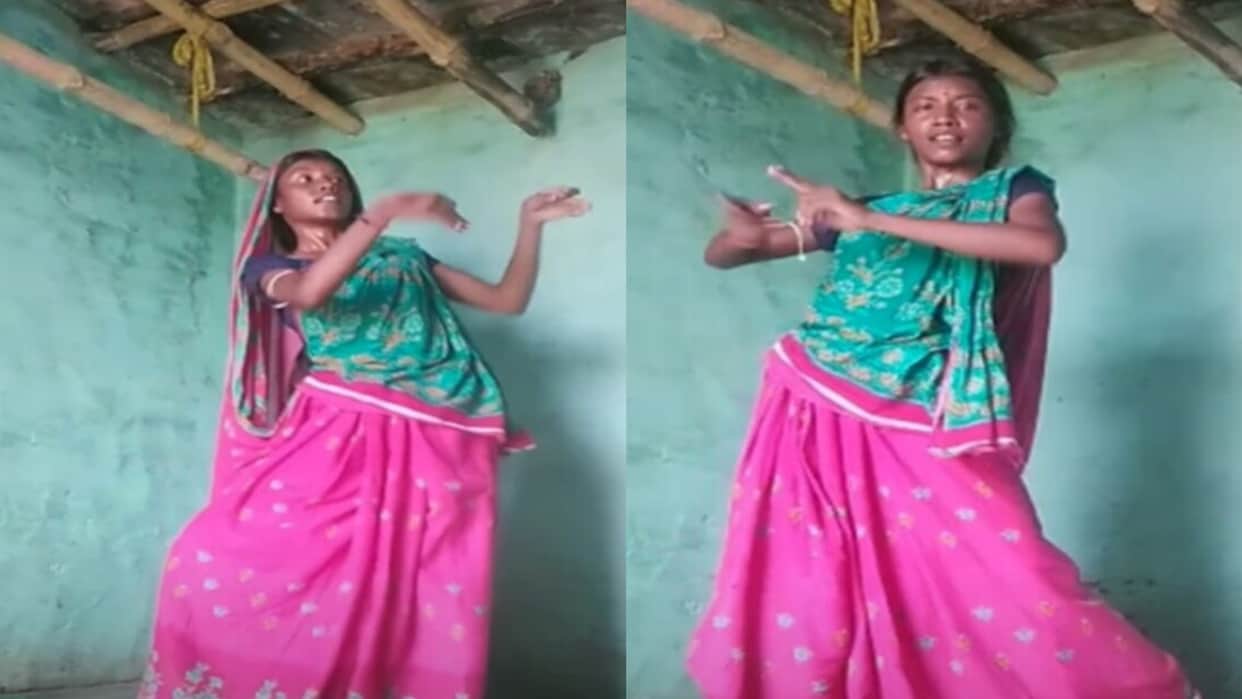 viral  woman amazing dance in mud house on kehna hi kya song goes viral hidden talent video