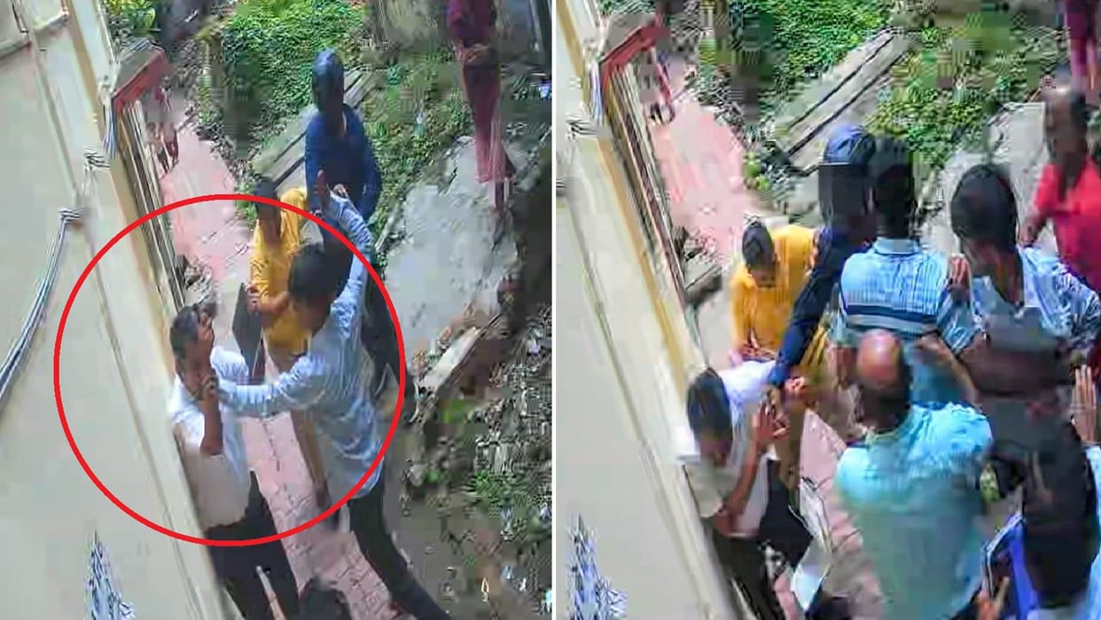 Suspended clerk and his accomplice also nabbed; identified via CCTV footage.