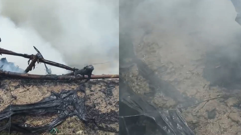 Kanpur: Households of two families gutted by fire sparked by a cooking stove