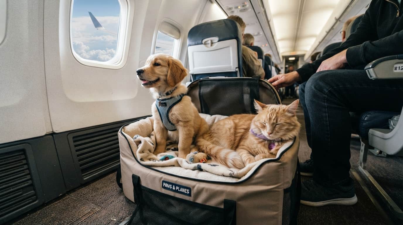 Can you take a pet dog or cat on a flight or not plane mein dog cat le ja sakte hain ya nahi amar ujala news