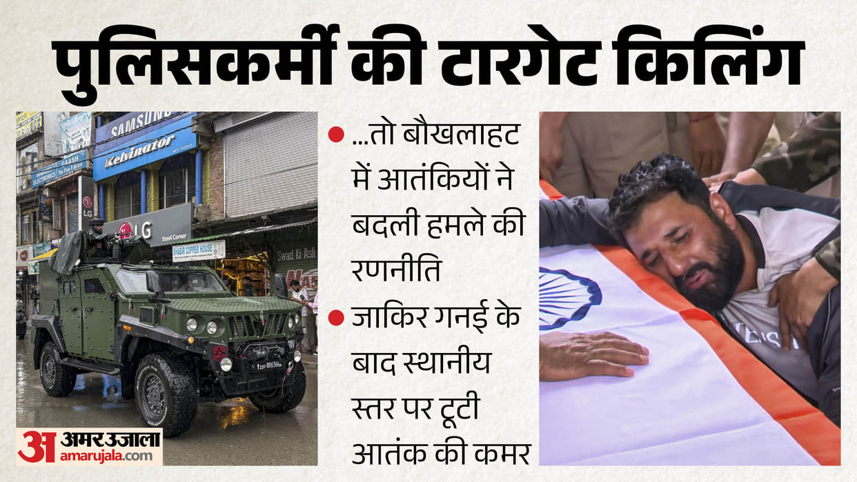 Jammu Targeted killing Shift in terrorists strategy raises concern killing of police in Valley after 33 months