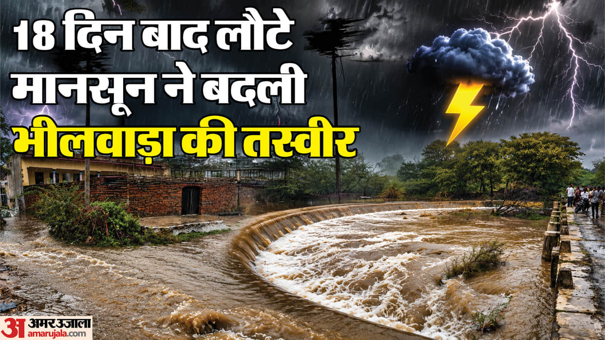 aas-pahad-waterfall-revives-after-thirty-five-years-in-rajasthan-monsoon-return-triggers-heavy-downpour