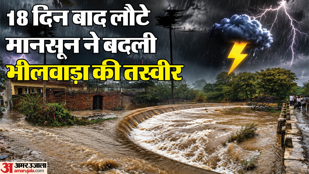 aas-pahad-waterfall-revives-after-thirty-five-years-in-rajasthan-monsoon-return-triggers-heavy-downpour