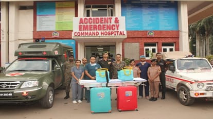 Indian Army Naib Subedar Martyr Virendra Singh gave life to six patients
