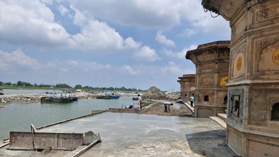 The Vrindavan Riverfront project was being developed at a cost of 177 crore.
