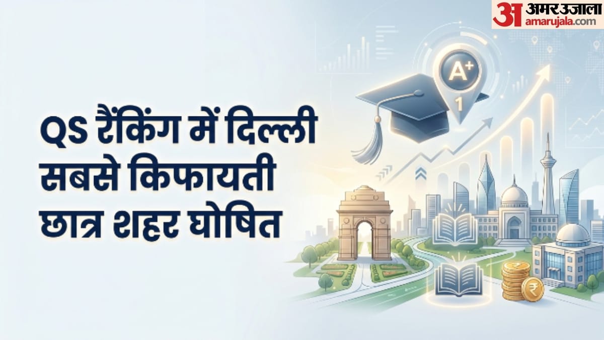 छात्रों के रहने के लिए दिल्ली दुनिया का सबसे किफायती शहर, क्यूएस रैंकिंग में सबसे सस्ता शहर घोषित