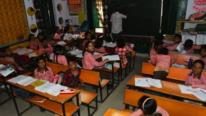 Two classes conducted in single room in government schools in Varanasi