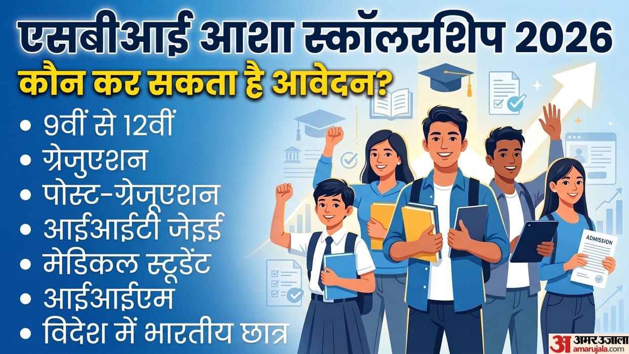 SBI Asha Scholarship 2026: Applications Open for Class 9 to Overseas Students, Check Eligibility & Last Date