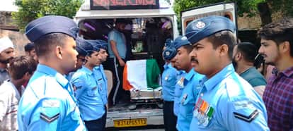 Air Force Soldier Monu Chauhan Dies in Road Accident in Baghpat, Village Mourns