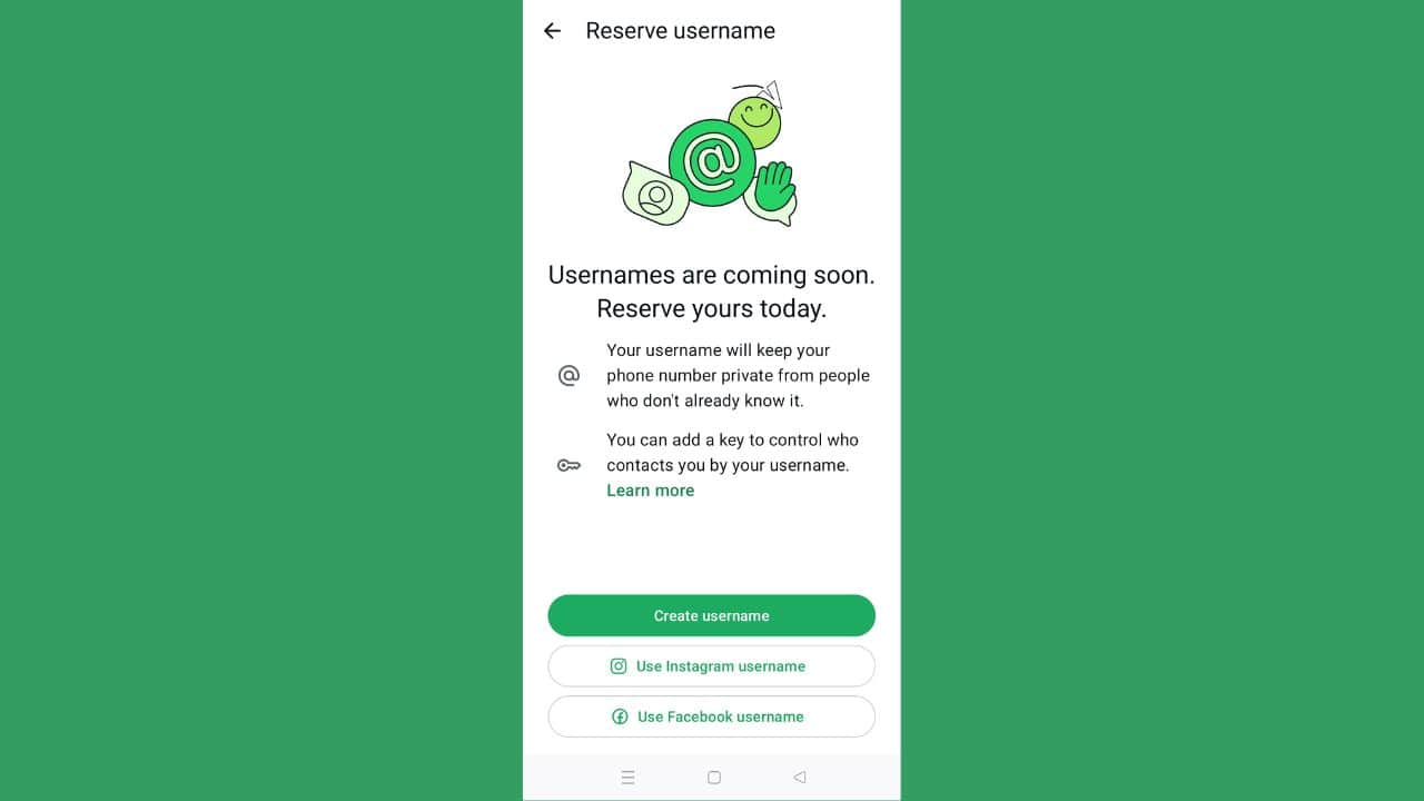 whatsapp username feature india launch delay meity meta usernames how to check