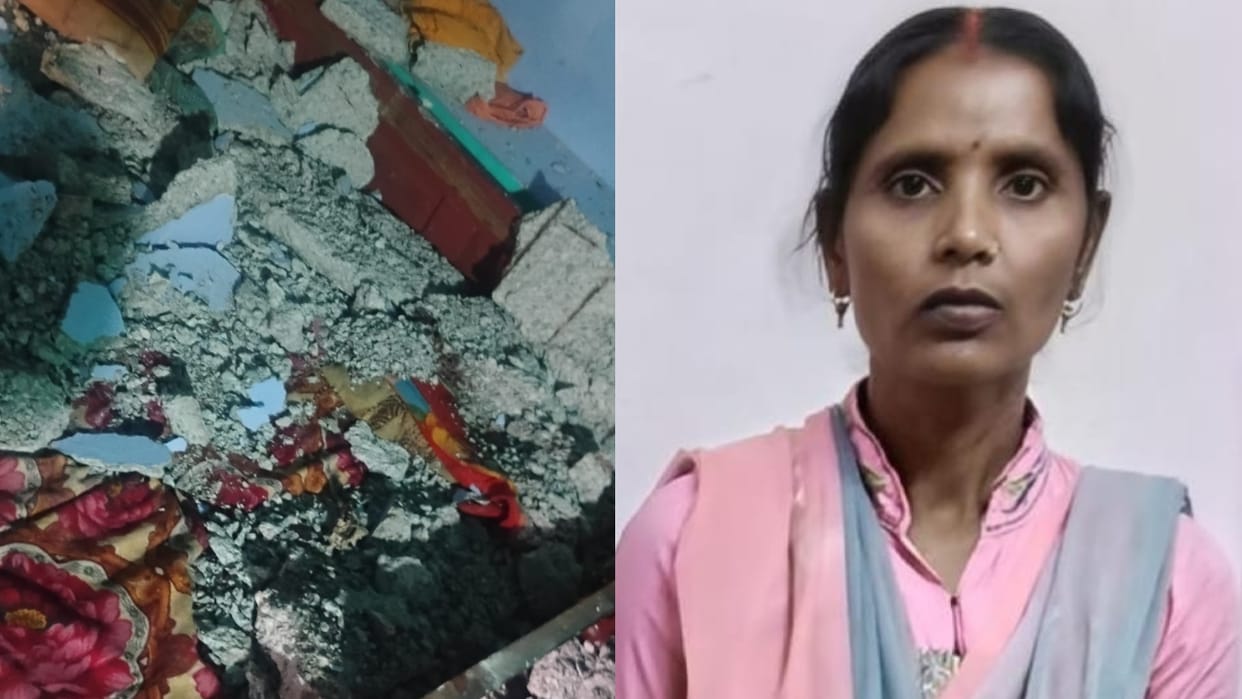 Woman dies after house roof collapses in Bareilly