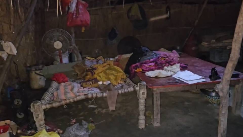 यहीं से बच्ची को ले गया आदमखोर।