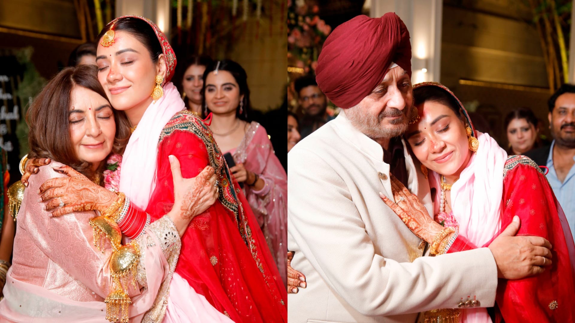 anchal singh got married with boyfriend Mohit she shares photos and nice note