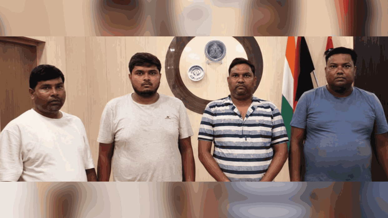 Gang swindled land worth 35 lakh using forged land records busted and four arrested