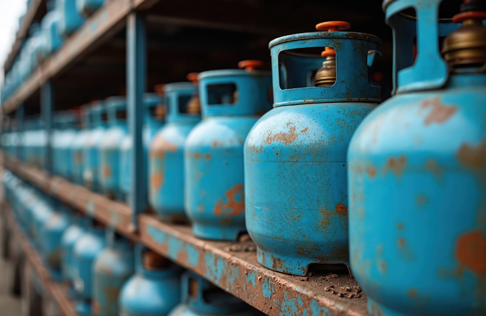 How much of a fine can be imposed for using a commercial cylinder at home check fine