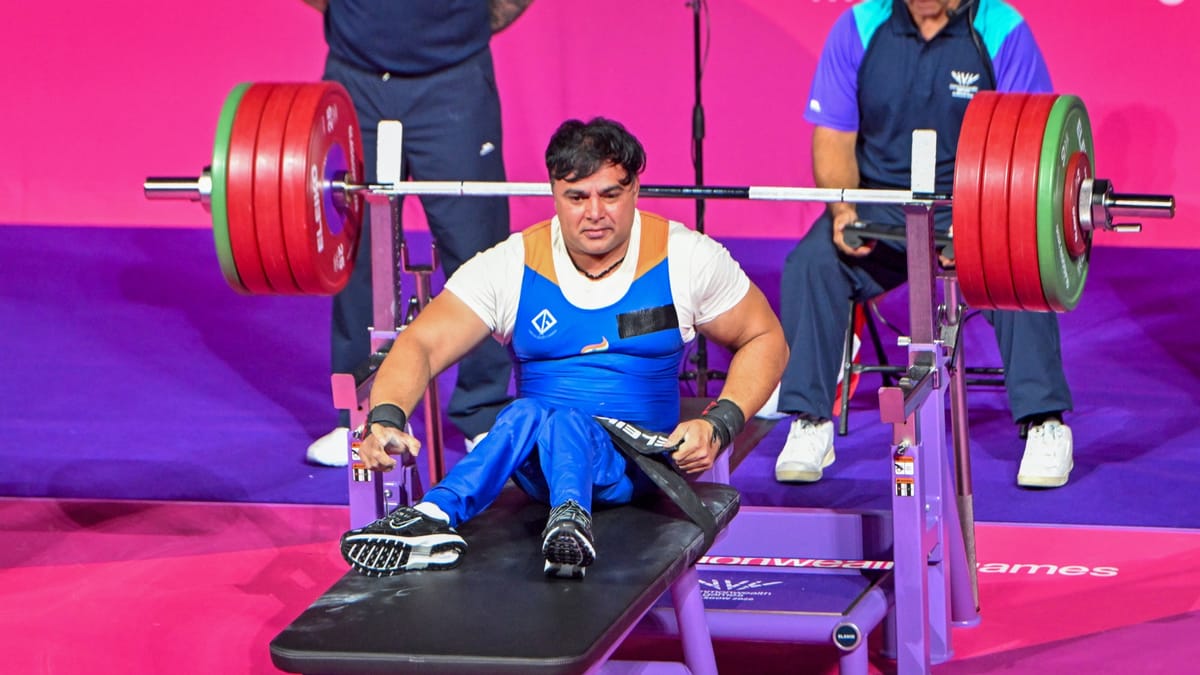 पैरा पावरलिफ्टिंग में पदक लाने से चूके अशोक, महिलाओं में जसप्रीत कौर का शानदार प्रदर्शन