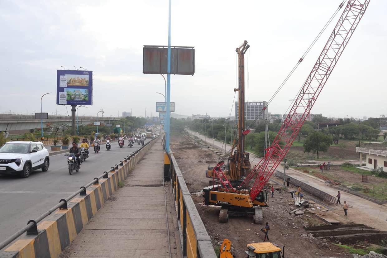 Indore News: Four-lane road built 23 years ago to be expanded to eight lanes; another bridge to be constructed