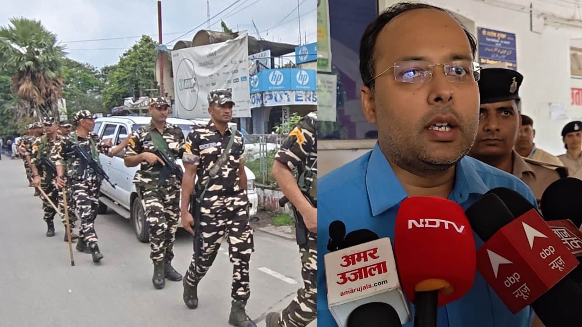 गया जिला प्रशासन और पुलिस पूरी तरह सतर्क