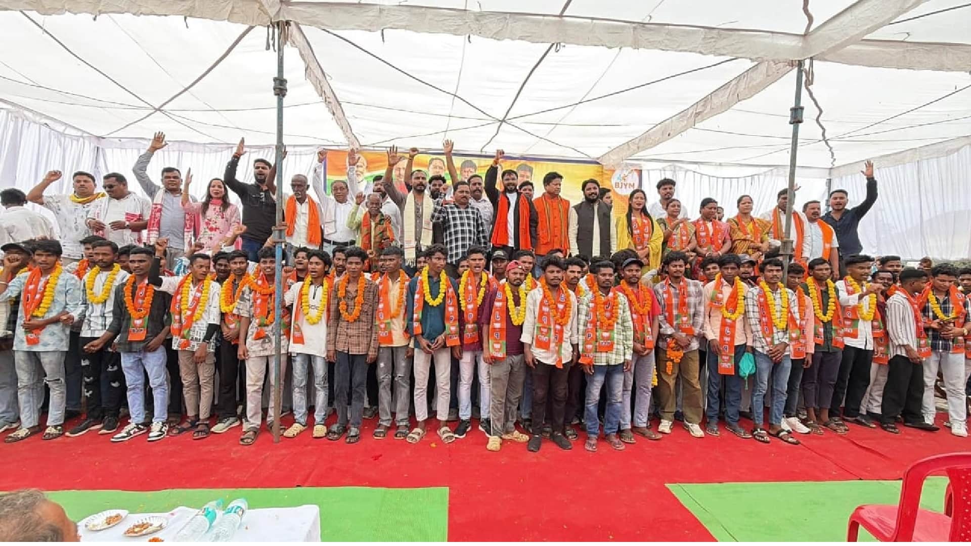 भाजयुमो ने सदस्यता अभियान में 372 नए सदस्य जुड़े