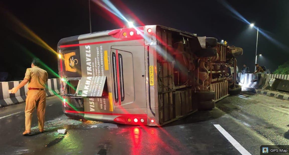 Etawah Road Accident
