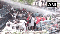 After NEET, now a row over the PCS exam BJP Yuva Morcha protests Kerala Chief Minister residence