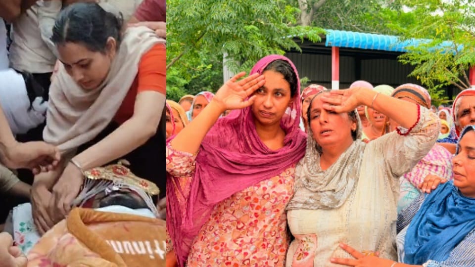 Martyred soldier Sukhpreet cremated with military honors in Giddarbaha