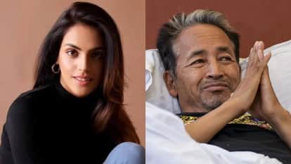 viral model Rhiya Ahir commented on pm modi announcement on neet paper leak protest