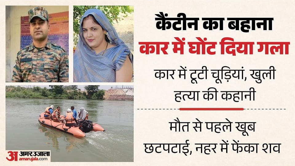 Army Jawan Arrested for Allegedly Strangling Wife Dumping Body in Canal
