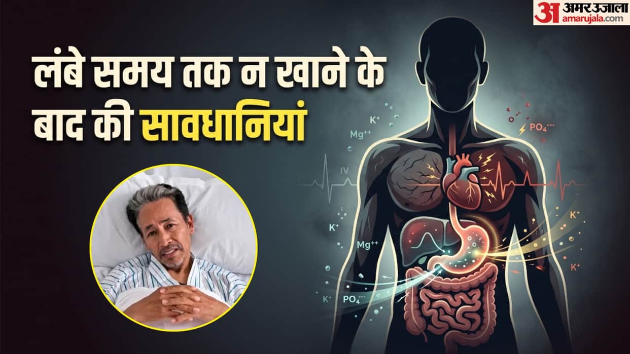 sonam wangchuk ends hunger strike what precautions should be taken after long fasting