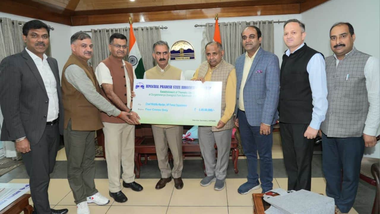 थीमैटिक गार्डन परियोजना के लिए चार करोड़ रुपये की राशि जारी।