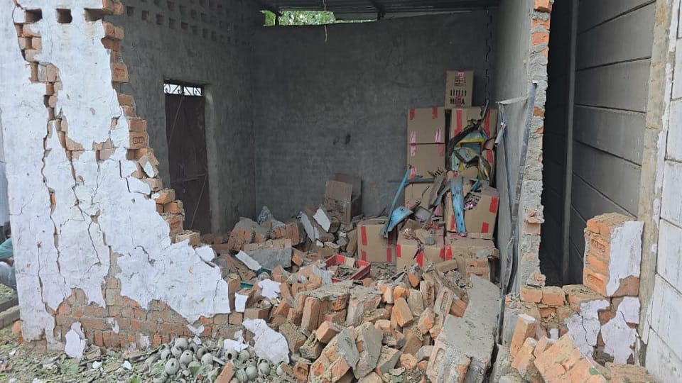Explosion at firecracker factory: Deepraj and Sandeep were dismembered—hands, legs, and heads severed
