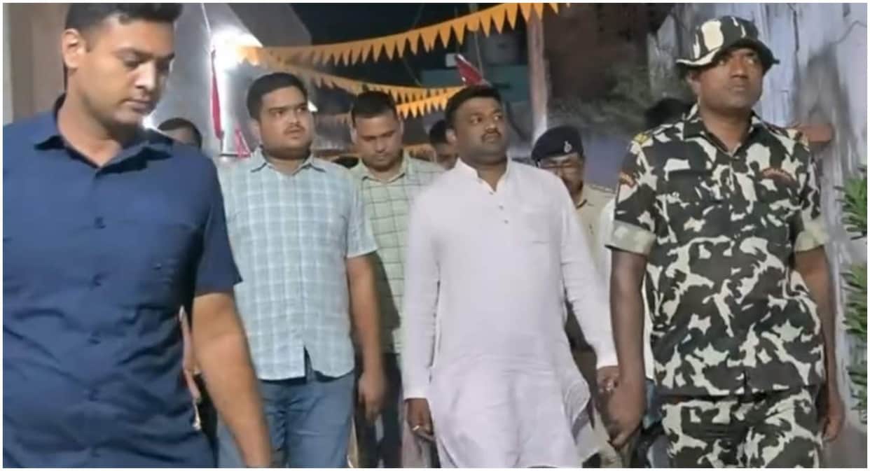 belaganj mla manorama devi government bodyguard with rocky yadav viral video gaya police investigation