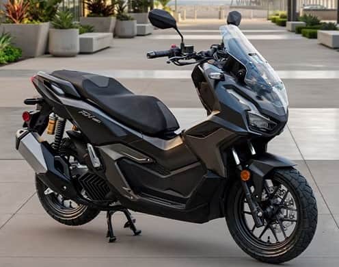 Honda ADV160 Unveiled in India: Rugged Maxi-Scooter Style, E85 Fuel Ready And Smart Features