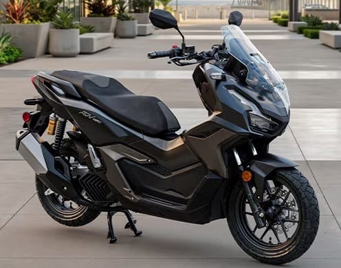 Honda ADV160 Unveiled in India: Rugged Maxi-Scooter Style, E85 Fuel Ready And Smart Features