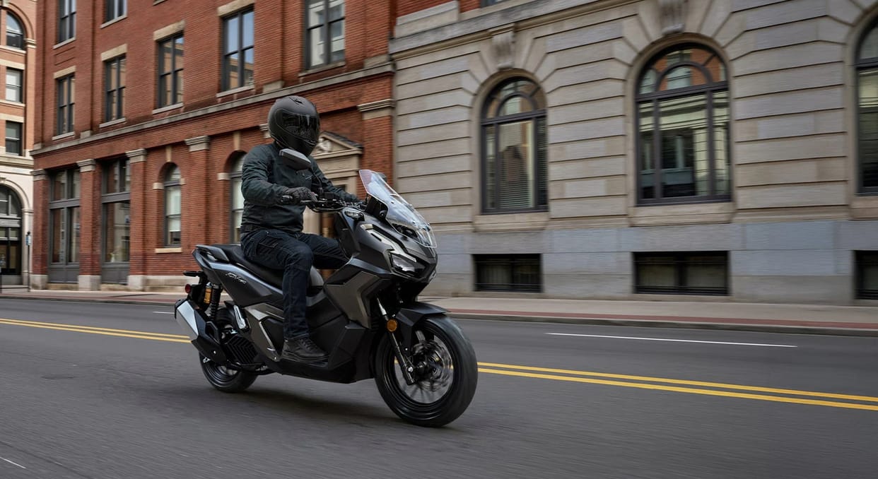 Honda ADV160 Unveiled in India: Rugged Maxi-Scooter Style, E85 Fuel Ready And Smart Features