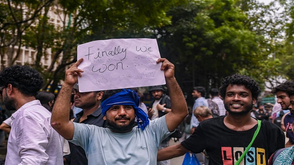 Jantar Mantar Protest Tears Tricolour and celebrations unique spirit of victory