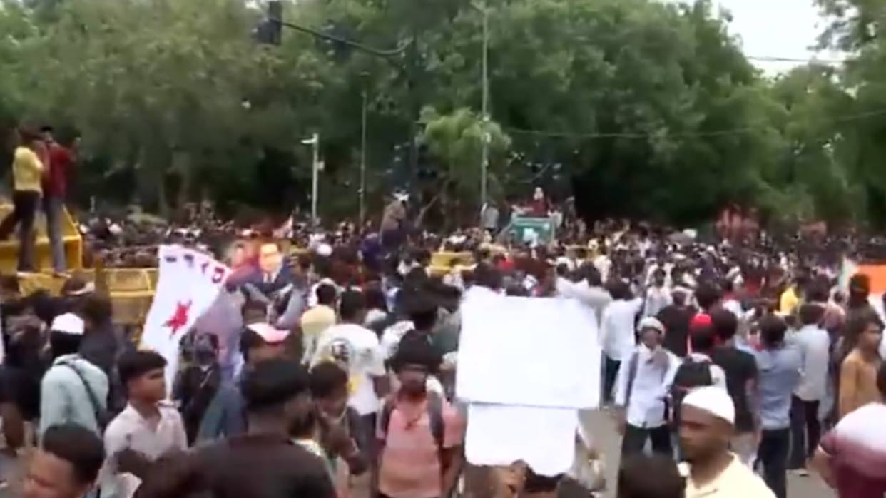 CJP Protest Today Live Updates Education Minister Dharmendra Pradhan resigned