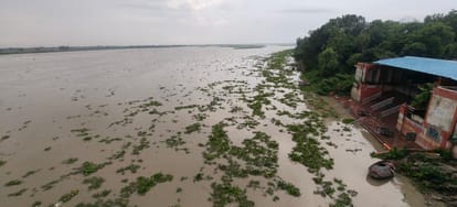 Kanpur Ganga water level rising rapidly at Nanamau; 10 steps submerged risk increases