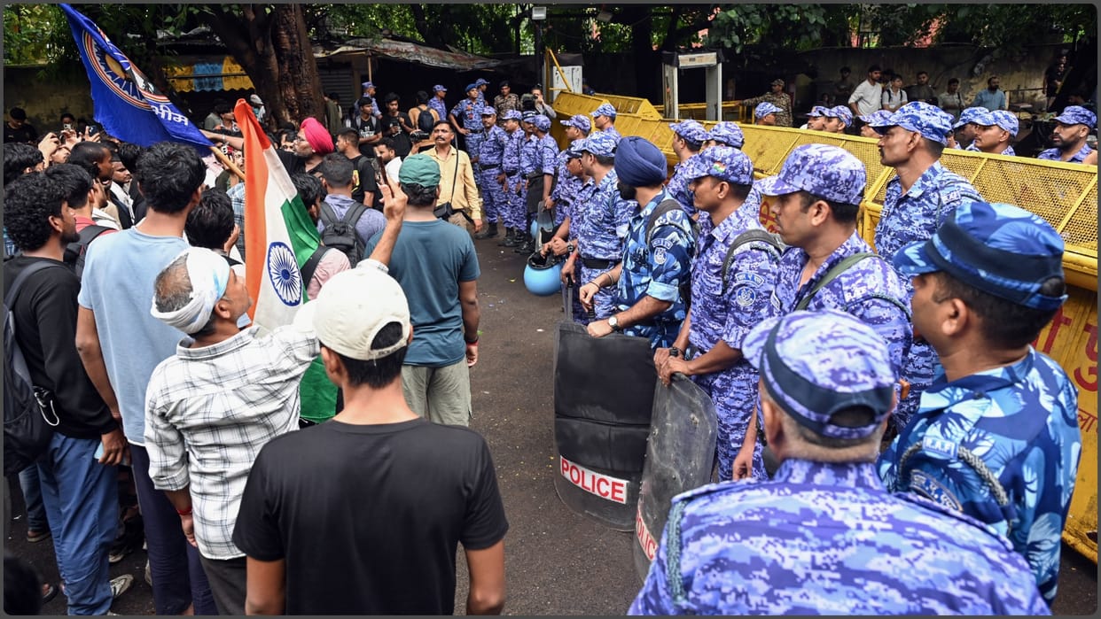 RAF admits to using excessive force against students, issues warnings to officers-personnel; BSF also issues o