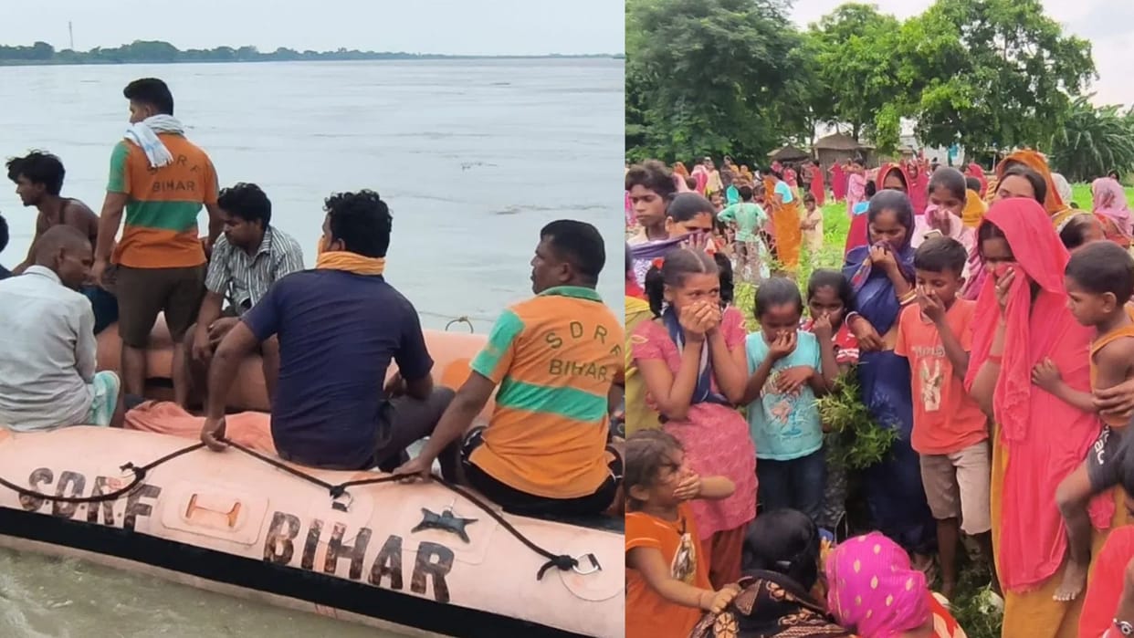 Bihar News Body of Youth Swept Away in Gandak River Recovered 6 km Away by Locals